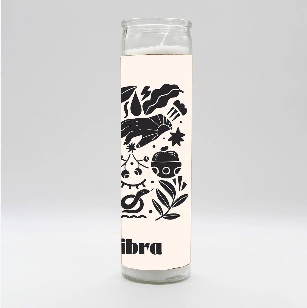 Zodiac Libra Candle