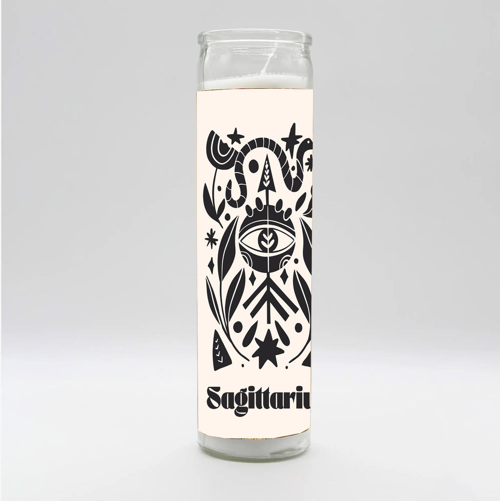 Zodiac Sagittarius Candle