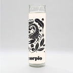 Zodiac Scorpio Candle - detail view