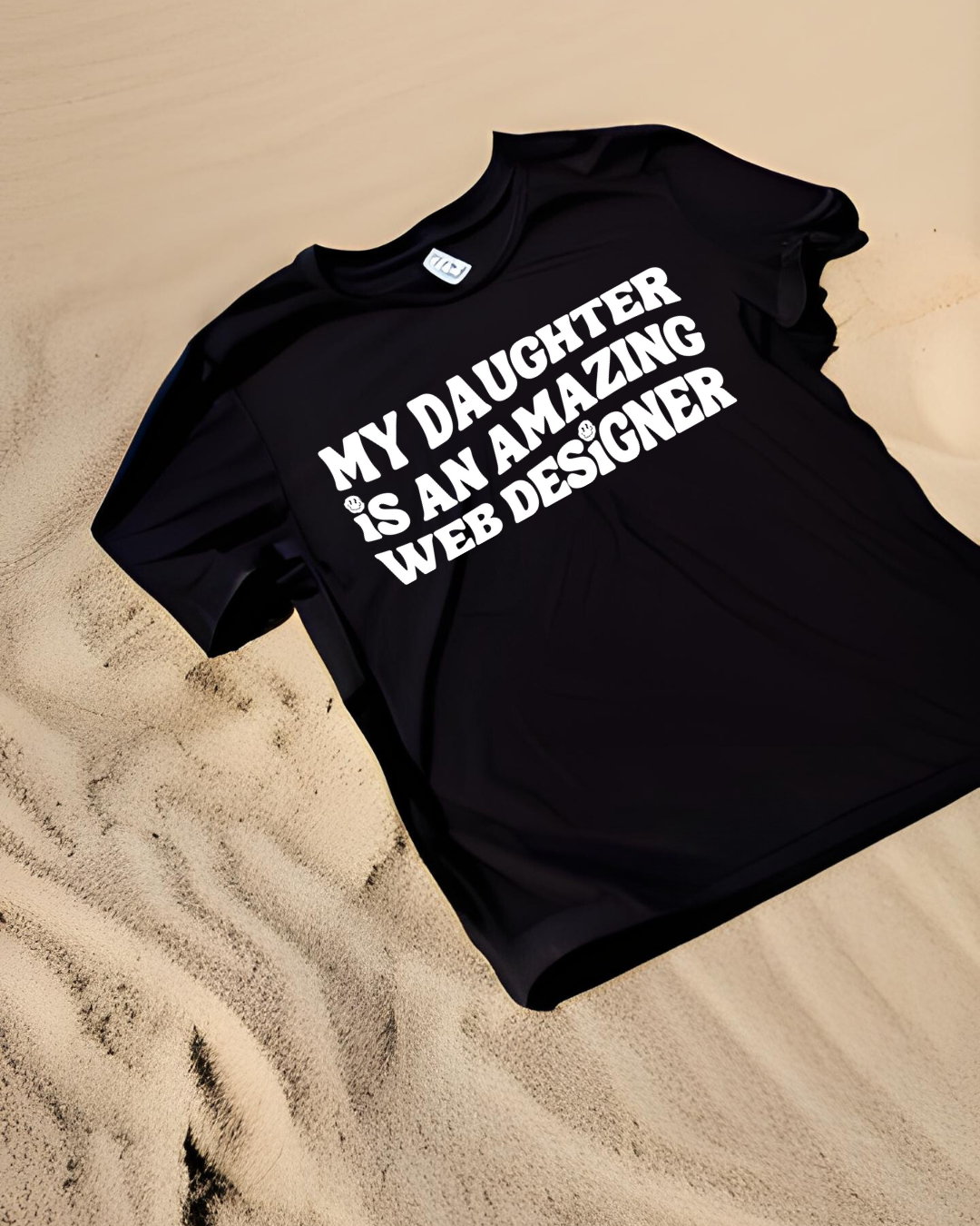 My Daughter is an Amazing Web Designer T-Shirt