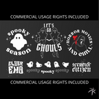 Spooky SVG Bundle Pack - alternate view