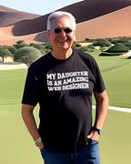 My Daughter is an Amazing Web Designer T-Shirt