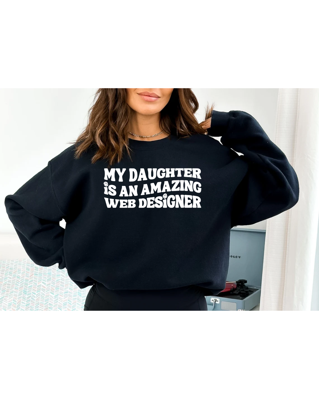 My Daughter is an Amazing Web Designer T-Shirt